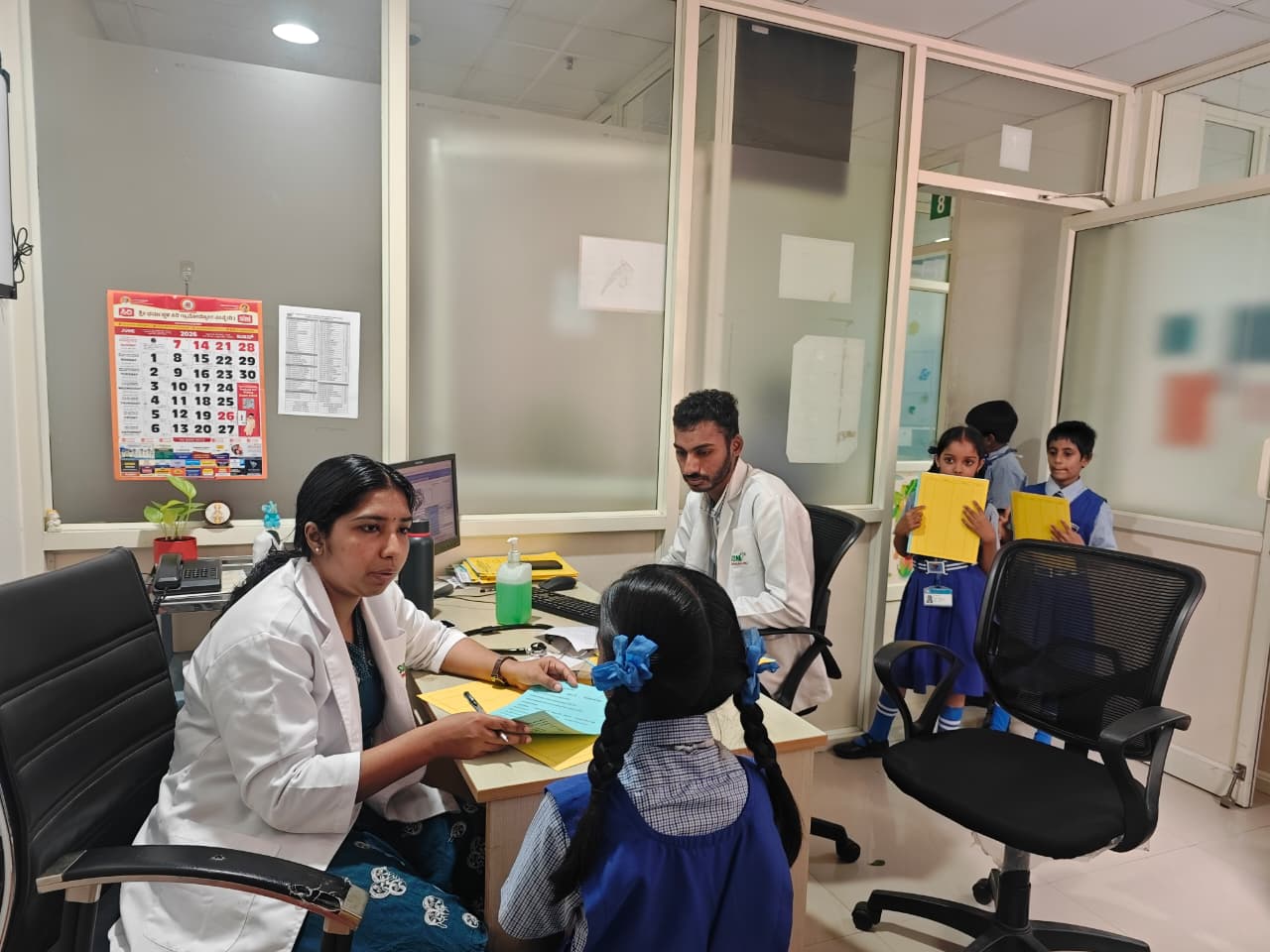 Free Health Checkup Camp for  Surabhi Public School
